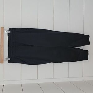 Adidas small black fuzzy insides warm-up pants